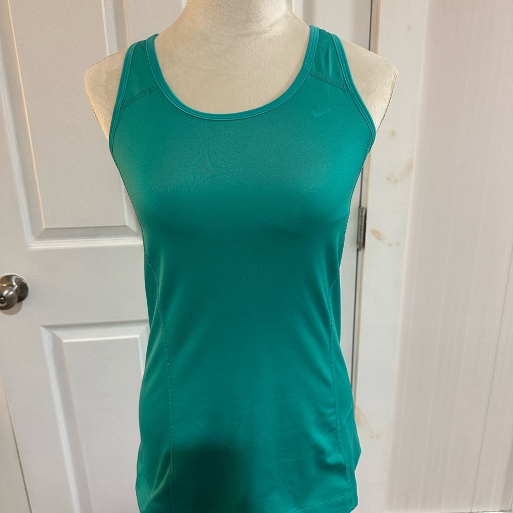 Nike teal green Dri-FIT racerback tank top